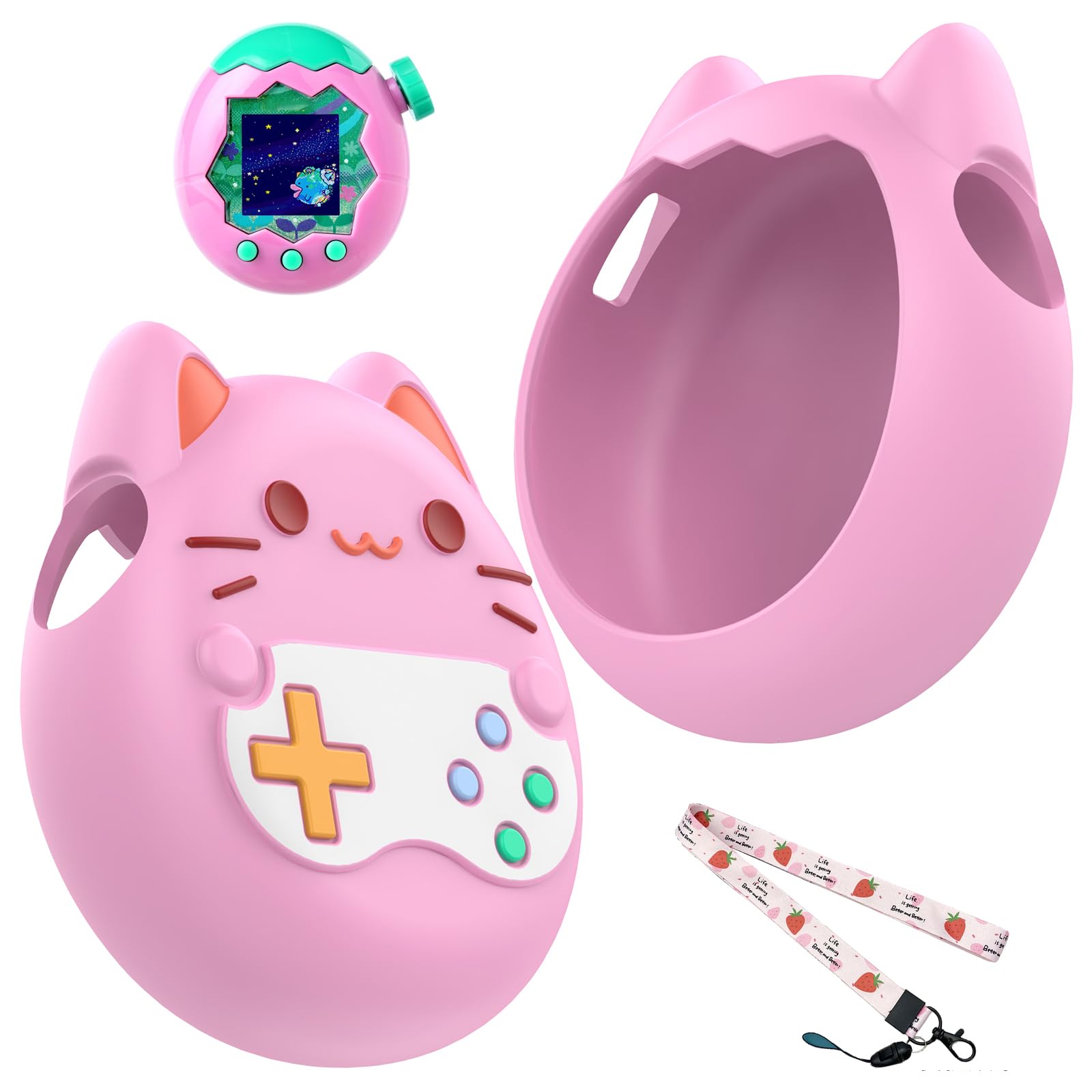 Amazon.com: Case for Tamagotchi Paradise,NOUKAJU Silicone